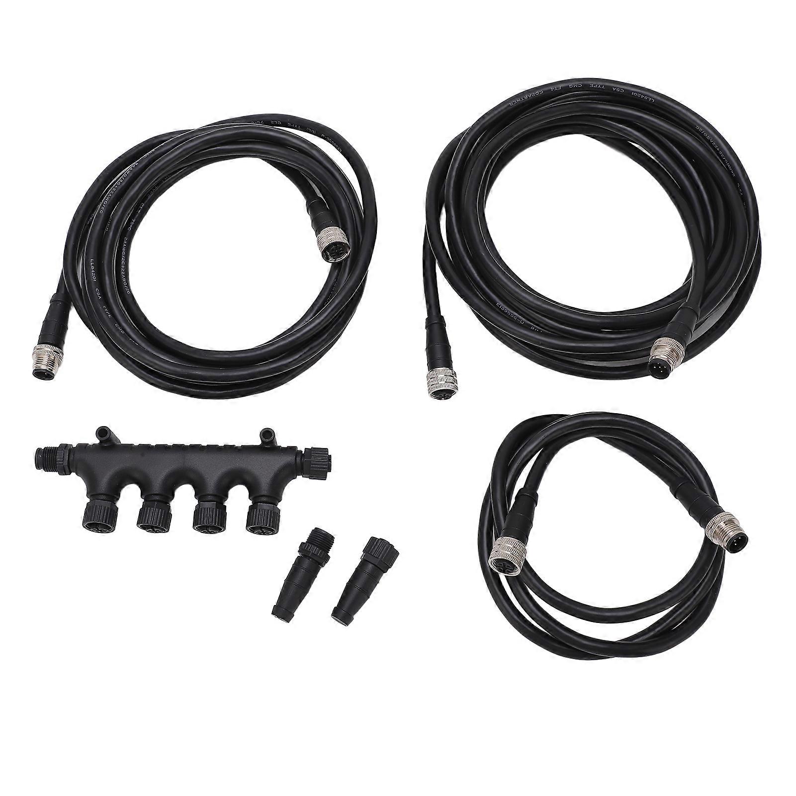 Marine NMEA 2000 Starter Kit Cable Connector Termination Combination ABS Rustproof Universal