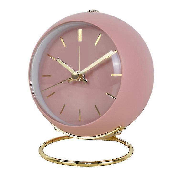 Electronic Desk Clock Simple Children"s Alarm Clock Desktop Bedside Student Silent Luminous Pointer Clock