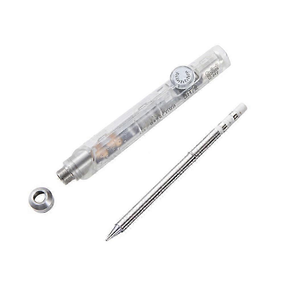 65w Electric Soldering Iron Portable Welding Tool 220-400 Adjustable Temperature With Round Tip Soldering Iron Tip