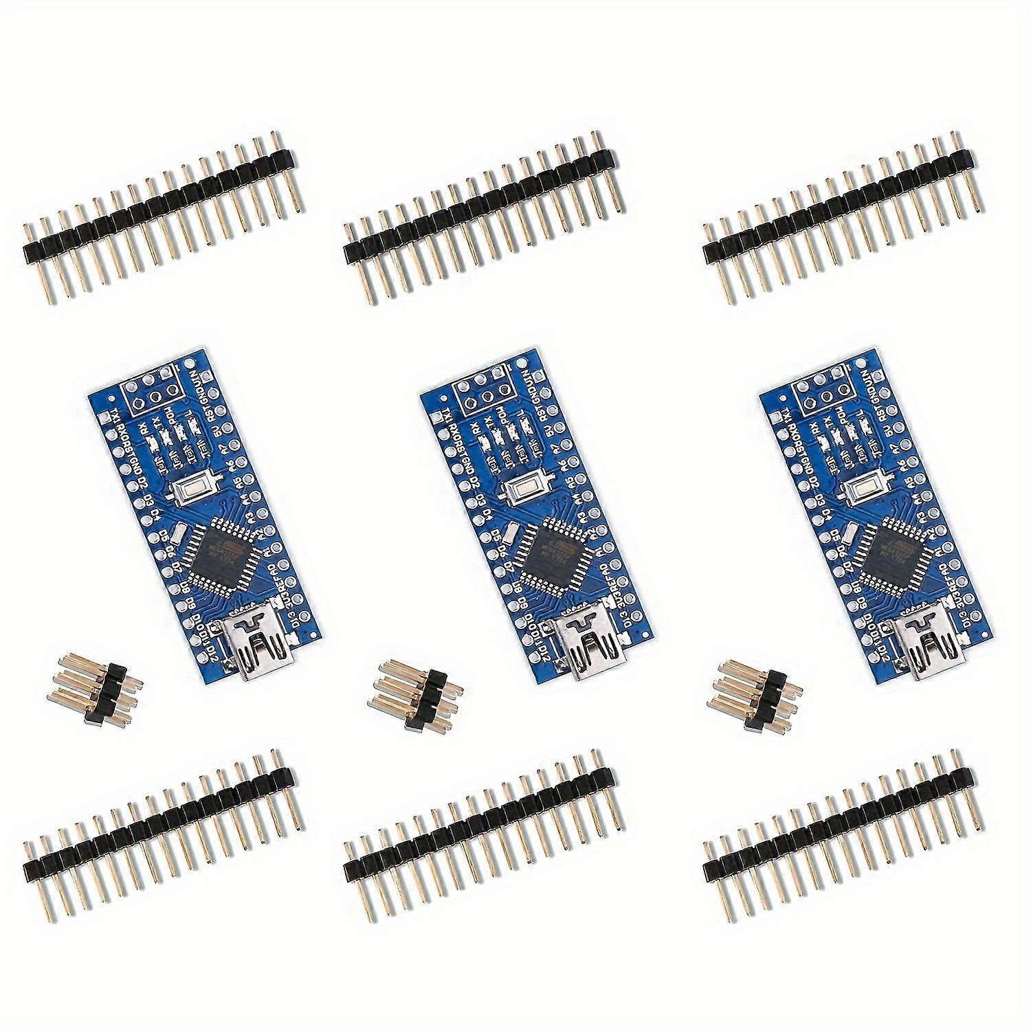 3pcs Nano Board CH340/ATmega328P Without USB Cable