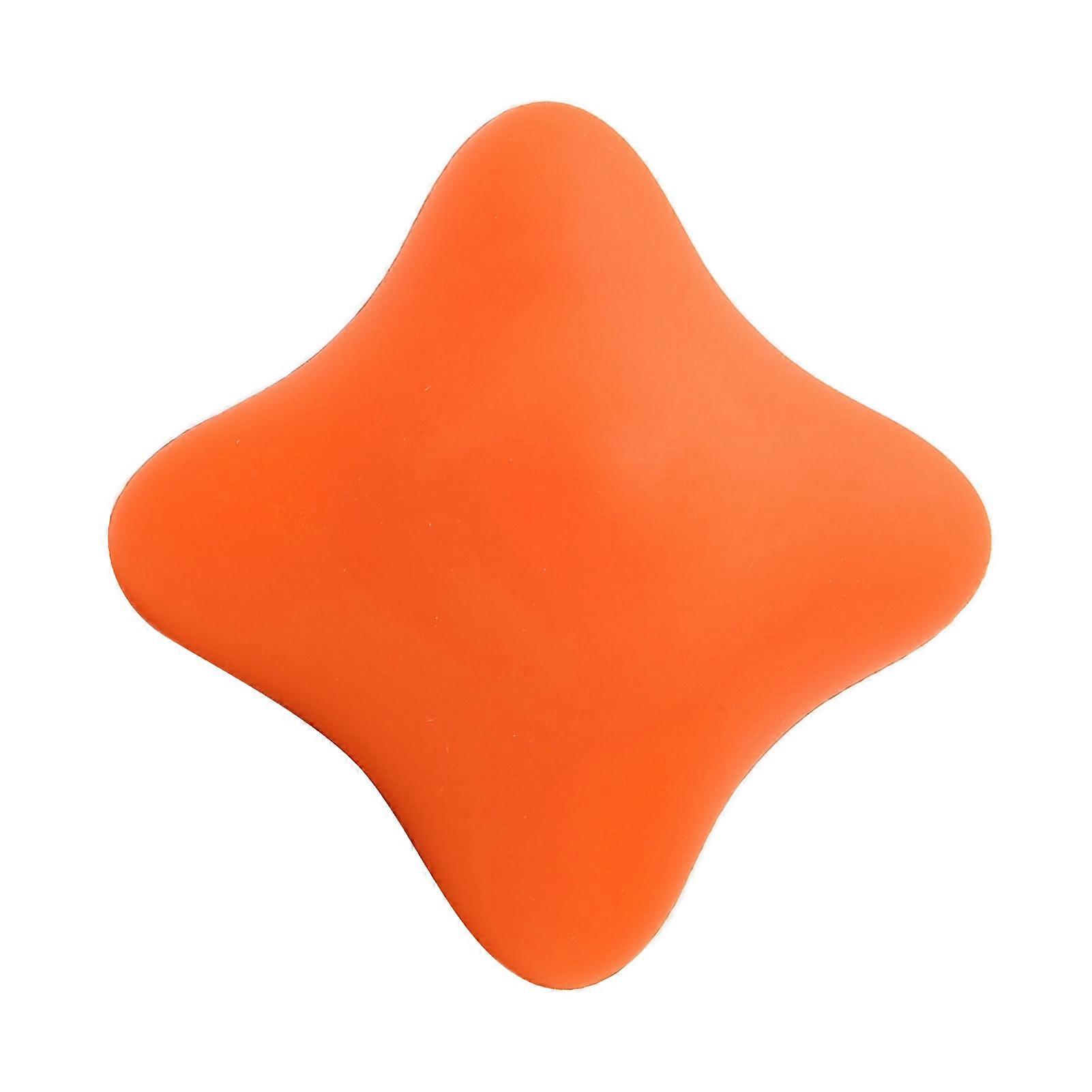 Silicone Reaction Ball for Agility Training and Massage - Six Angle Exercise Ball for Hands Feet Back