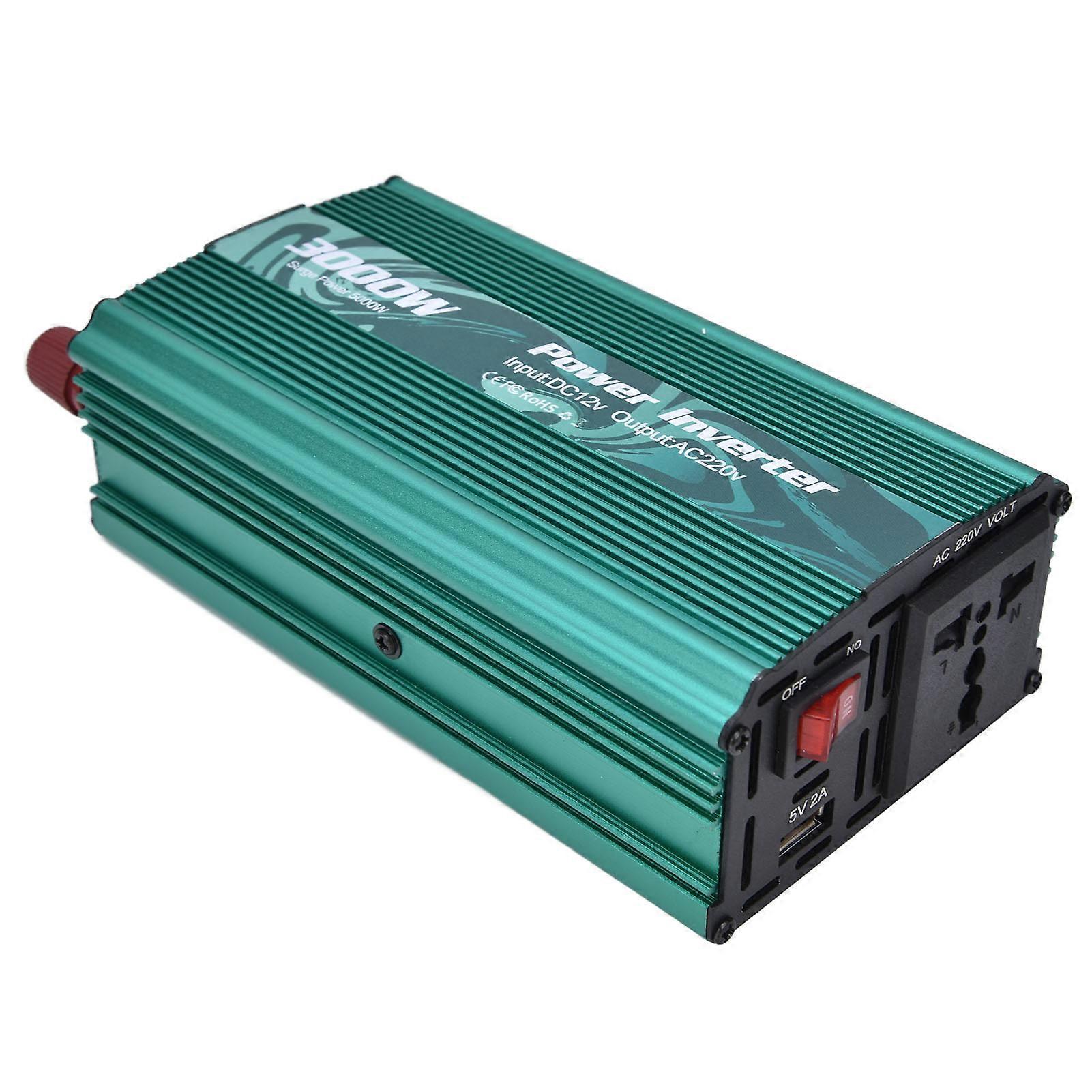 3000W DC12V to AC220V Modified Sine Wave Inverter for Refrigerator and Induction Cooker