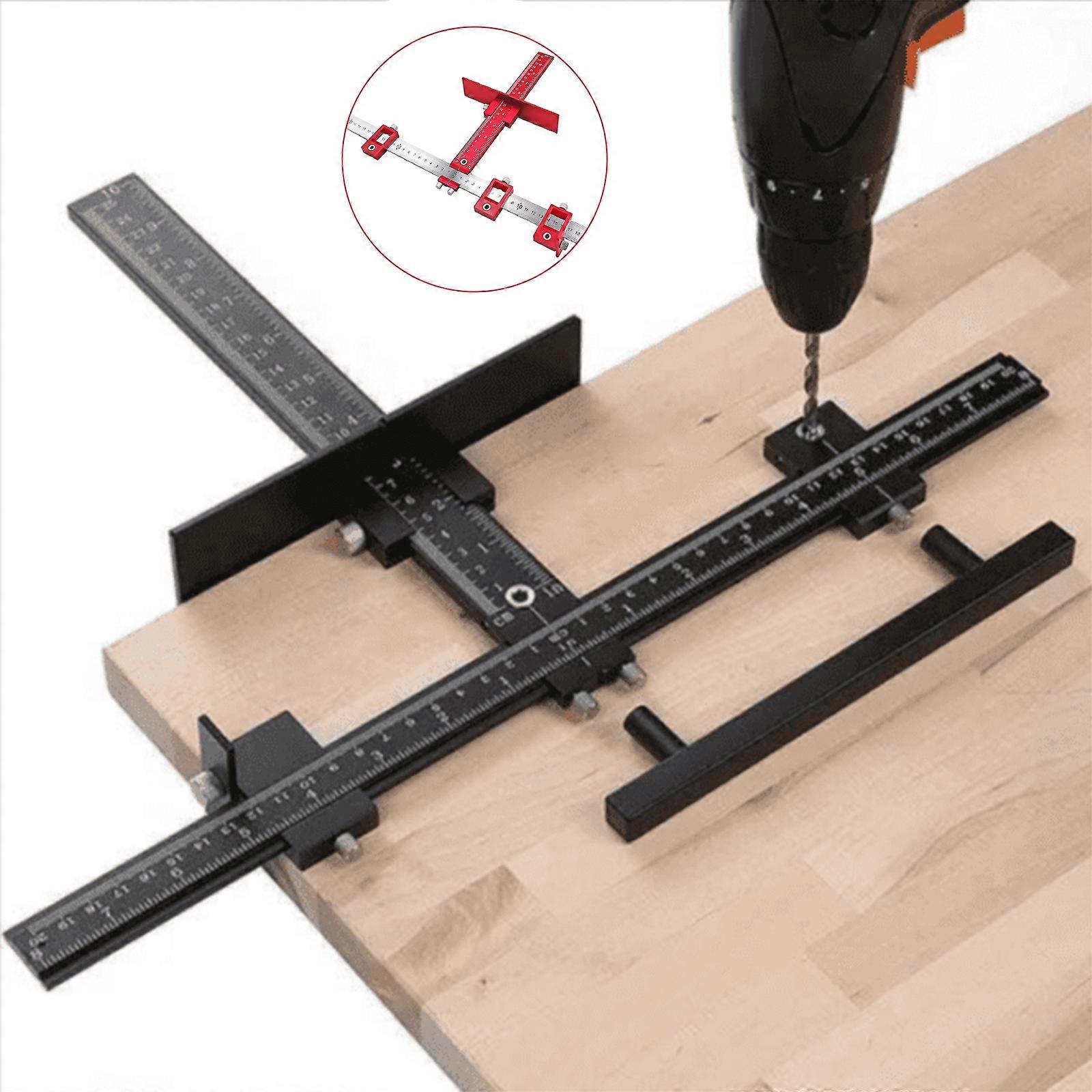 Kitchen Door Handle jig Punch Locator Drill Guide Woodworking Drill Guide Tools 2024 New