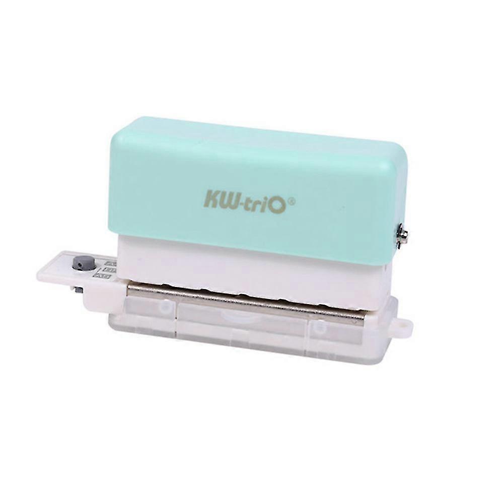 6-hole Paper Punch Handheld Plastic Hole Puncher Capacity 2 Sheets For A4 A5 B5 For Notebook Scrap