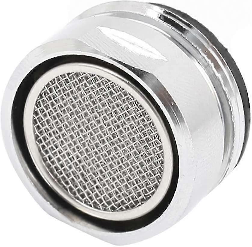 Faucet Filter Replacement Insert Tap Spout Aerator, Kitchen And Bathroom Diffuser Faucet External Thread Faucet Replacement Part With Gasket(2pc