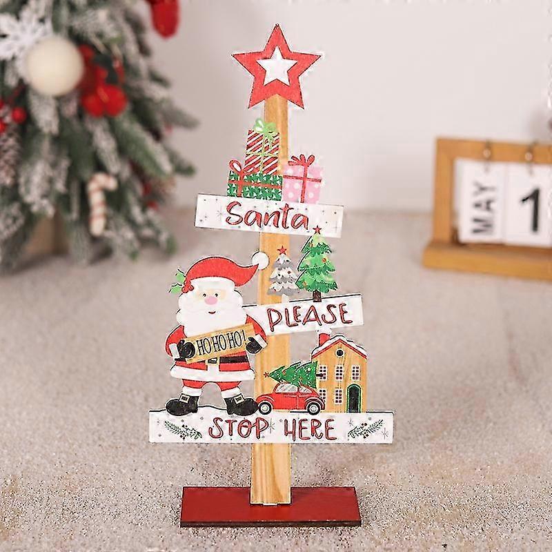 Juledekorasjon Tre Skrivebordspynt