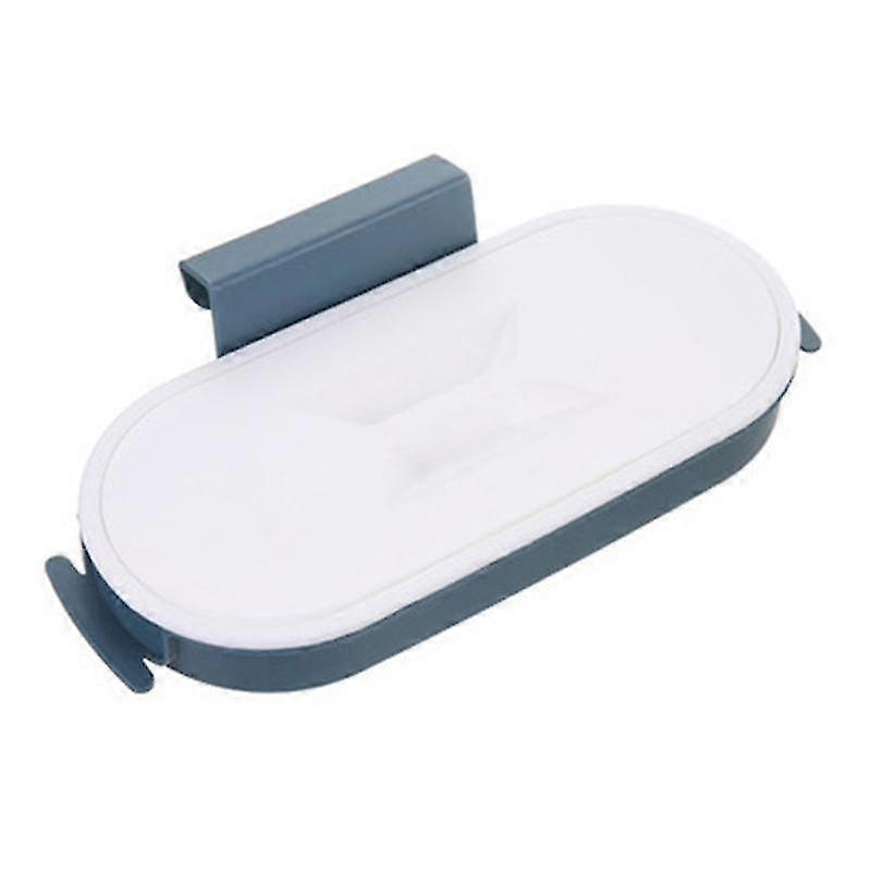 Over the Door Trash Bag Rack Good Load Capacity with Lid PP Garbage Bag Holder Kitchen Gadgets