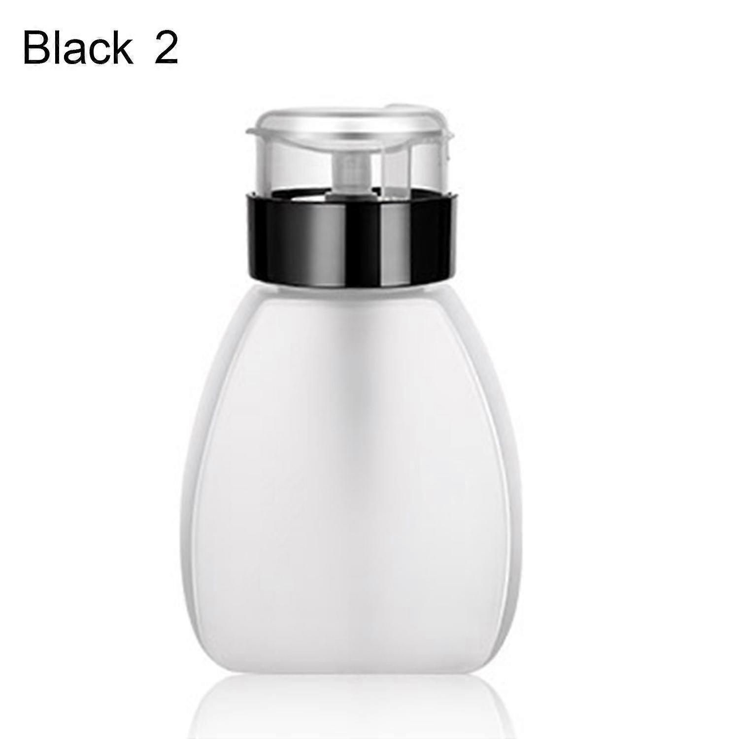 250ml Press Bottle Convenient Leak-proof Plastic Liquid Press Pumping Empty Bottle for Salon