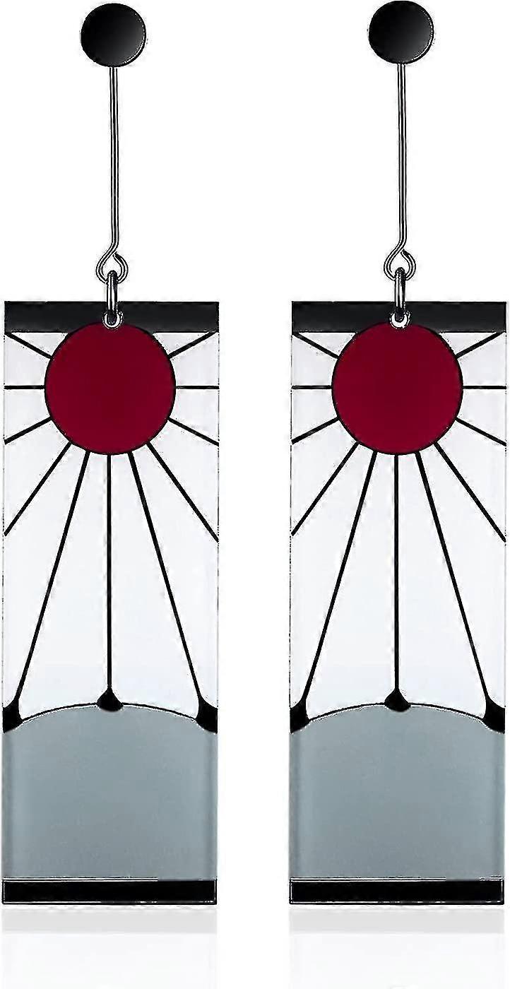 GXGM Anime Ohrringe 7,1cm - Acryl Tropfen Ohrringe Für Cosplay & Anime Fans