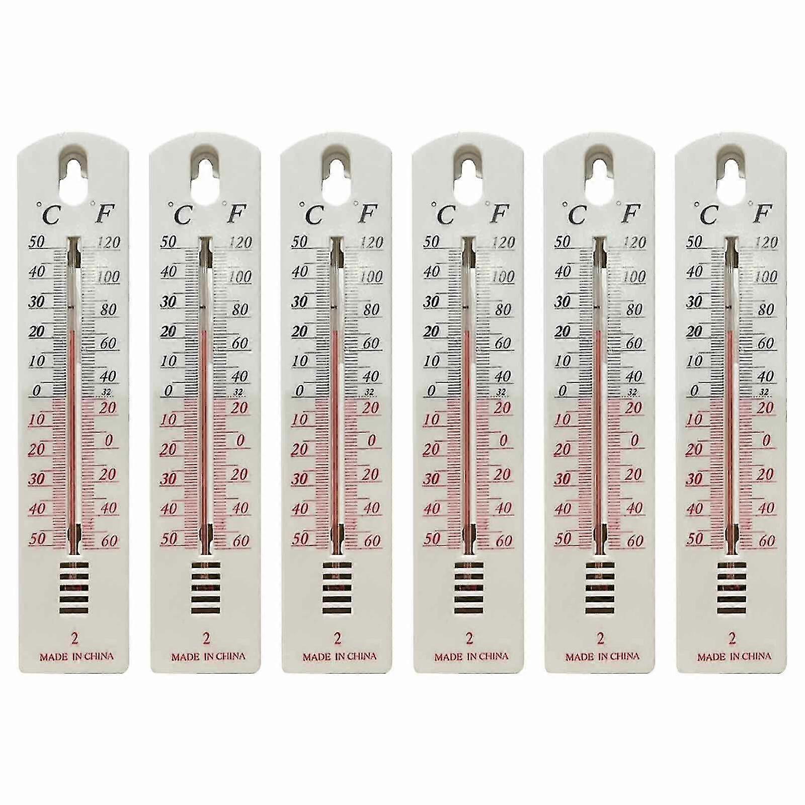 Room Thermometer Indoor Wall Mounted Thermometer Temperature Gauge Meter