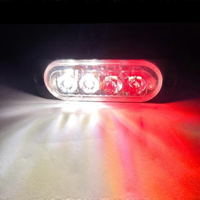Car Truck LED Strobe Warning Light Accessories Grille Flashing Light Bar Trailer ATV Beacon Signal Lamp Side Marker Indicator