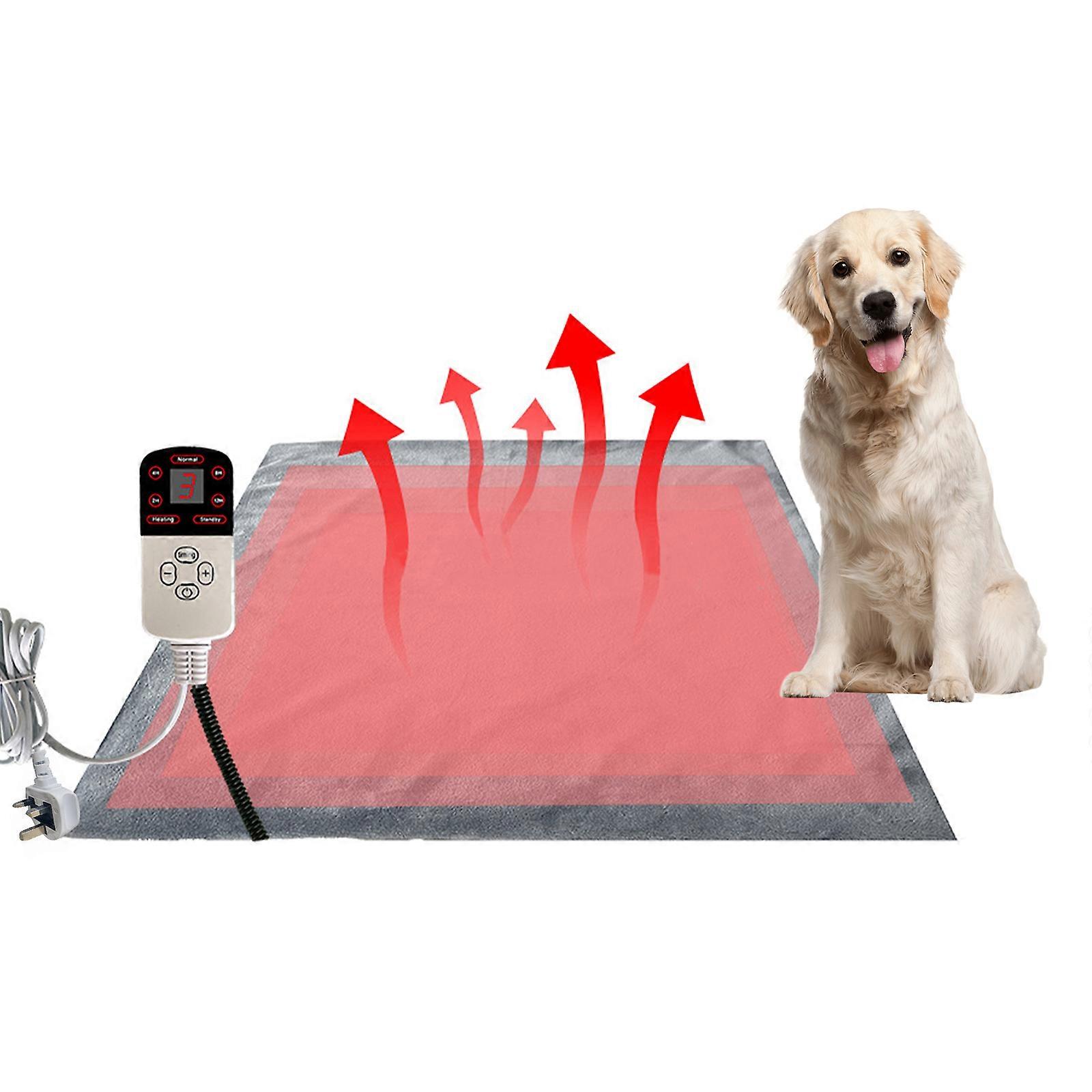 Electric Blanket Pet Pad Temperature Adjustable With Timer For Cats Dogs