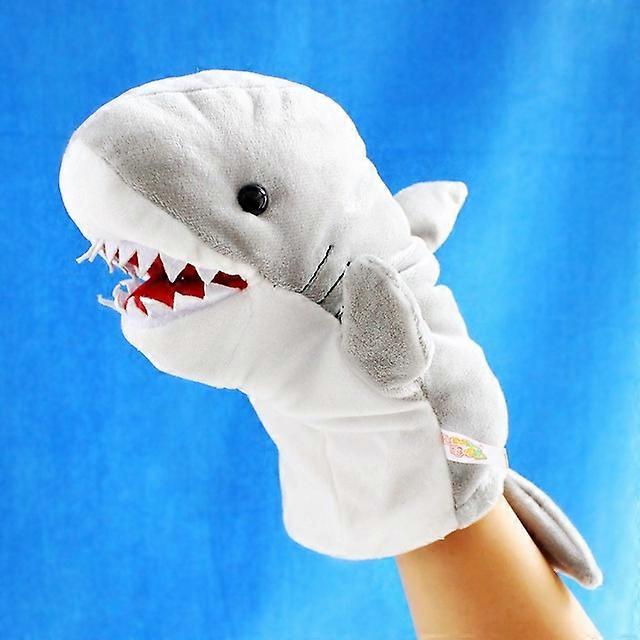 Animals Puppet Plush Toys Cute Stuffed Dolls Educational Baby Toys Lion Elephant Dinosaur Monkey Children GIfts