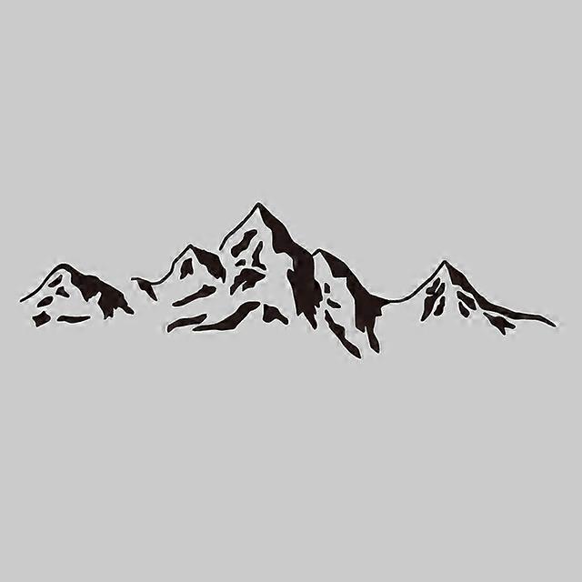 Mountain Die-Cut Vinyl Decal Car Sticker Waterproof Auto Decors On Car Body Bumper Rear Window Laptop Stickerscustomized