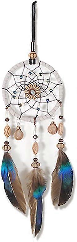 Traditional Dream Catcher Vintage Handmade Car Dreamcatcher Feathers Hanging Ornament Bedroom and Home