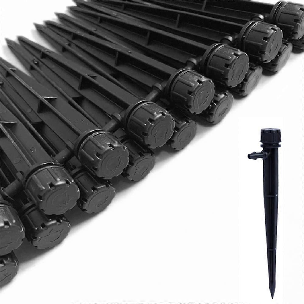 60 Piece of Drip Irrigation Emitters and Parts or Professional Irrigation Drippers and Drip Emitters or Sprinkler System Parts and Heads for 1/4 inch