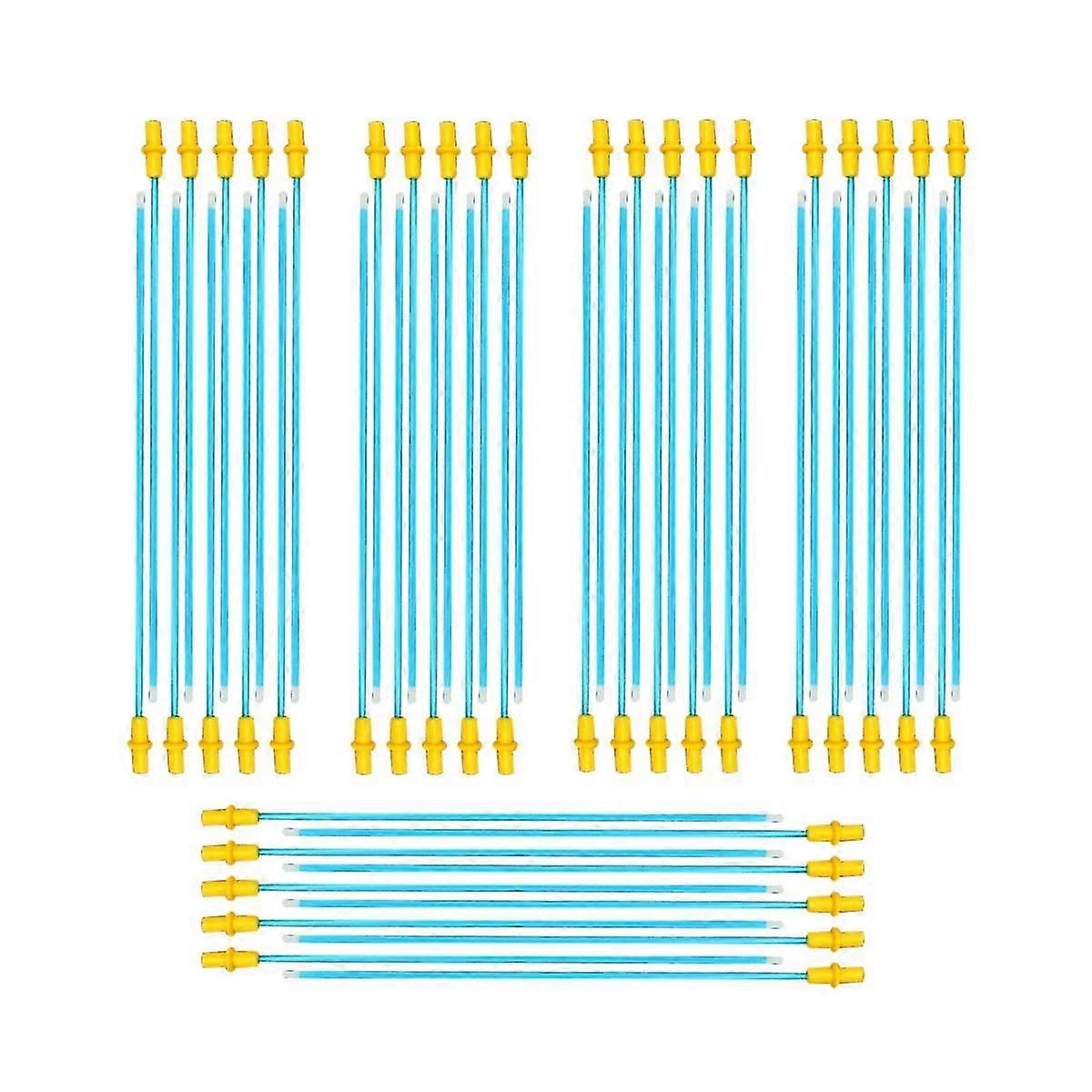 50PCS أنبوب التلقيح الاصطناعي للكلاب التهجين المتاح التزاوج تربية معدات تمائم الأليفة