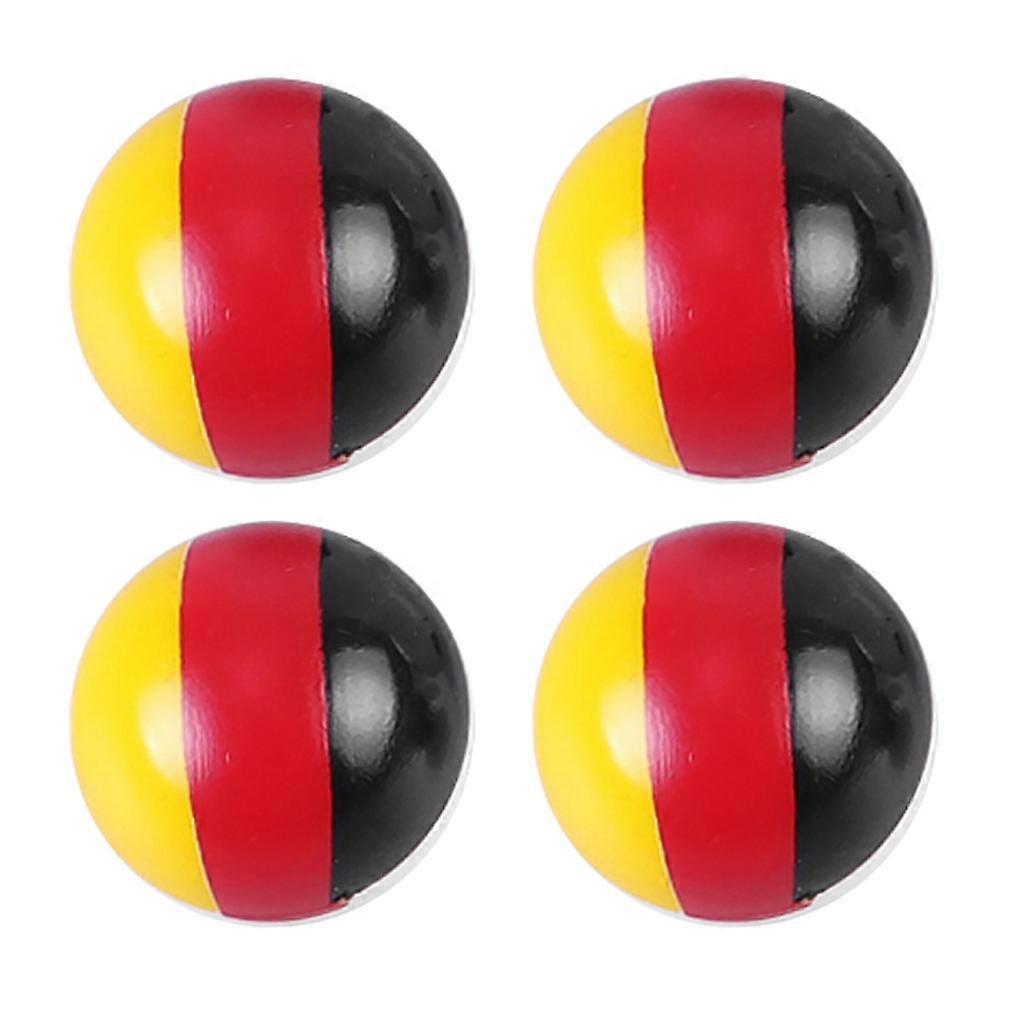 American-Flag Valve Stem Caps,Soccer Tire Valve Caps,Universal Dust Proof