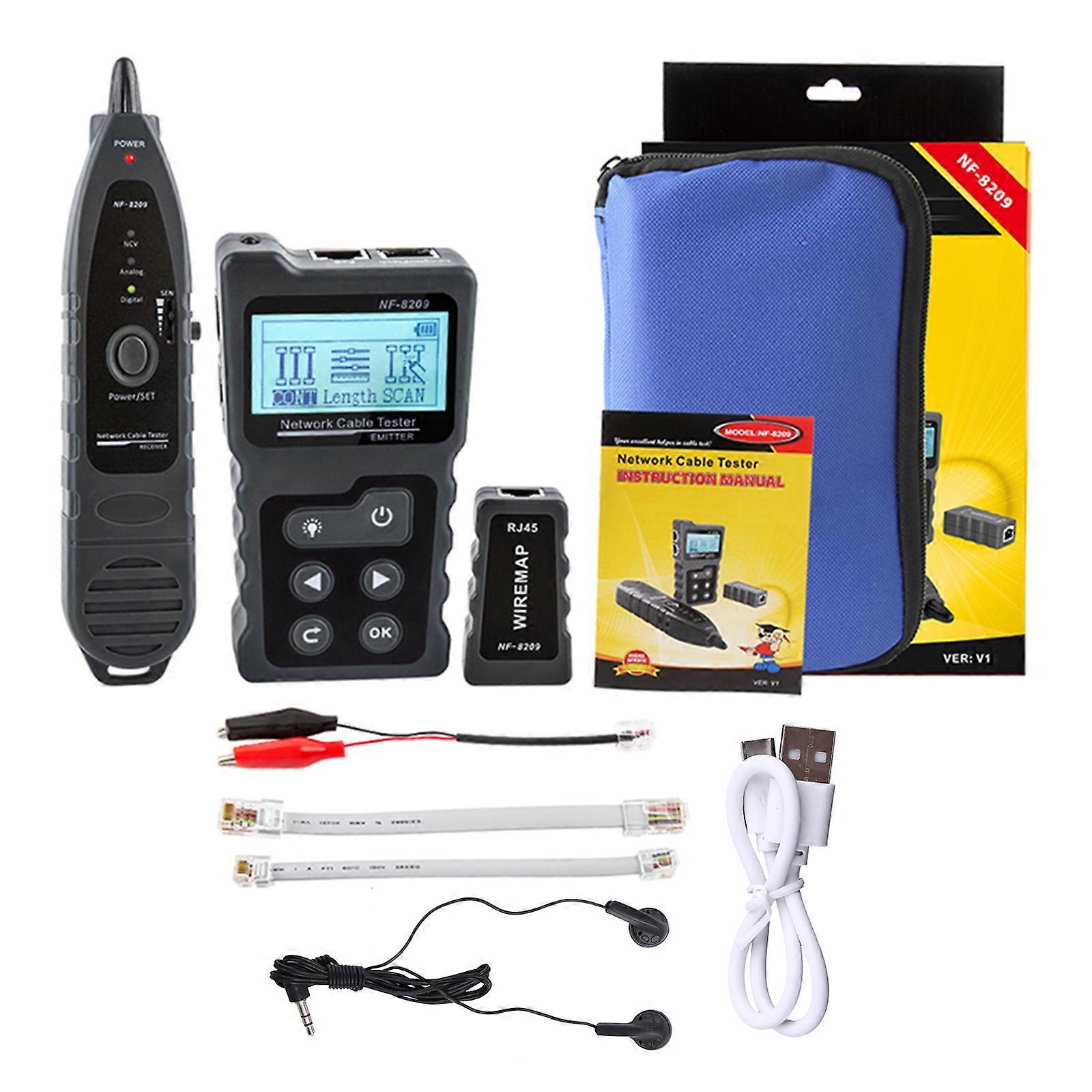 Advanced Cable Tester Multifunctional Wire Tracker Network Cable Tester