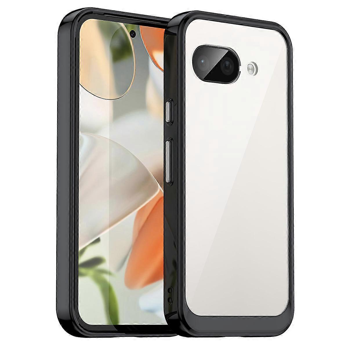 For Google Pixel 9a Case TPU+Acrylic Protective Clear Phone Cover