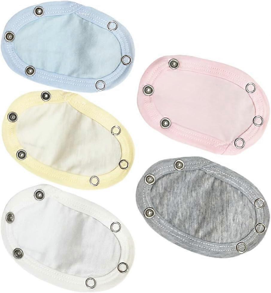 5 Pcs Snap Extender for Baby Bodysuit Baby Girl Bodysuit Extender Snap Extender for Baby