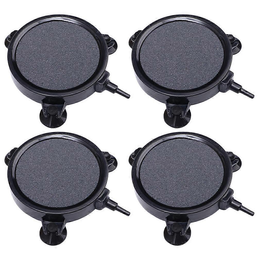4pcs Air Stone Aquarium Oxygen Stone Sucker Silent Fish Tank Bubble Diffuser
