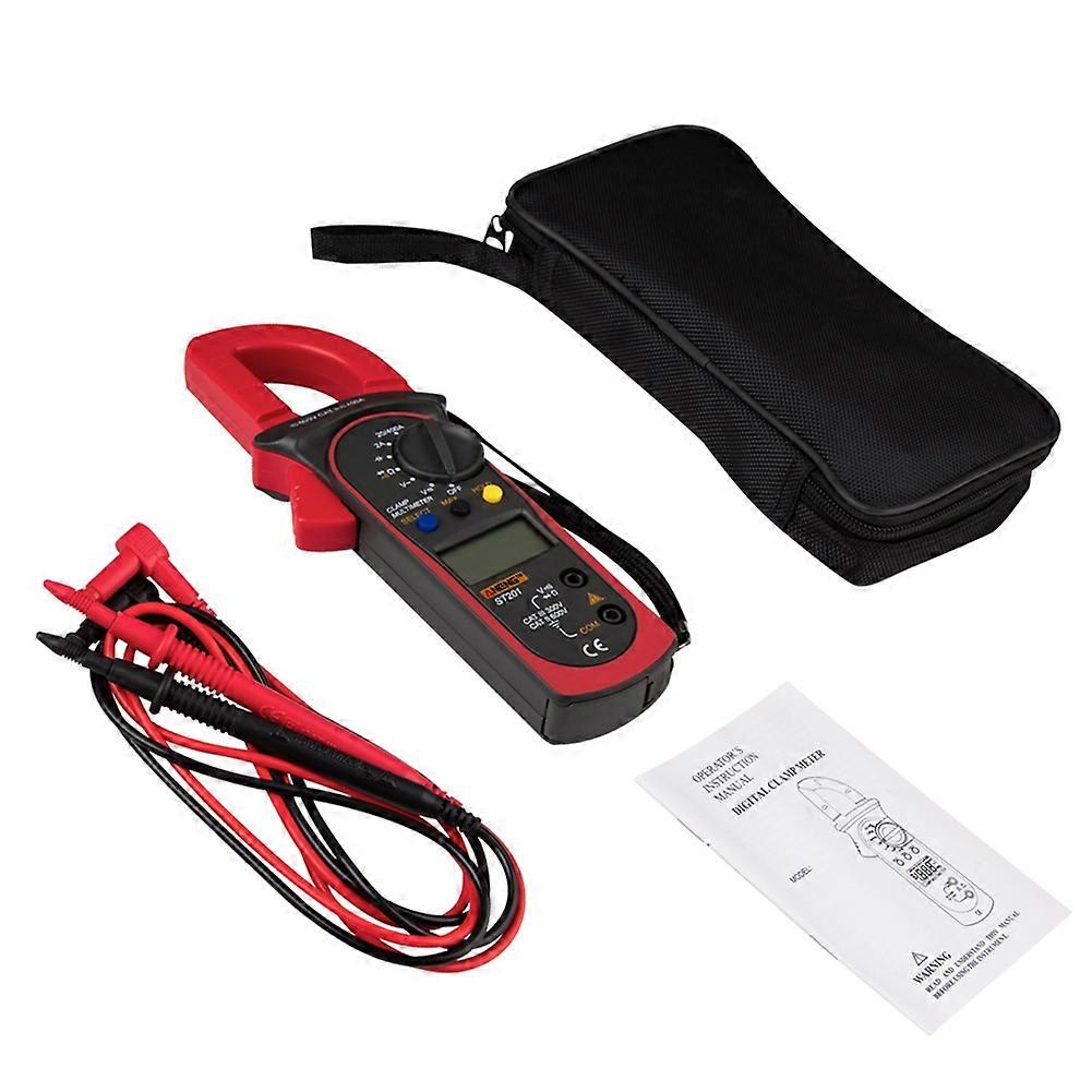 ST201 4000 Counts AC/DC Current Voltage Digital Clamp Meter Ammeter Multimeter QinHai