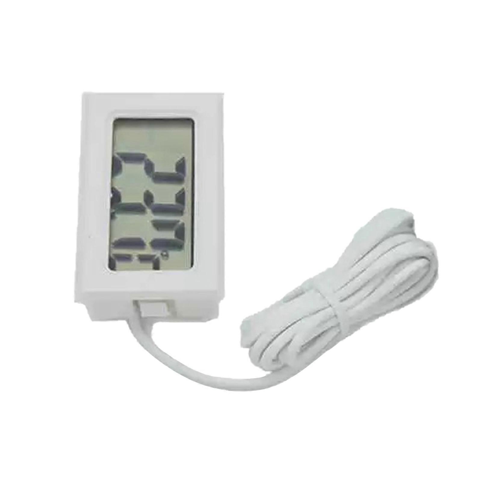 Digitaler Sensor Genaues LCD-Display 2 Farben Remote Hygrometer für zu Hause Qinhai