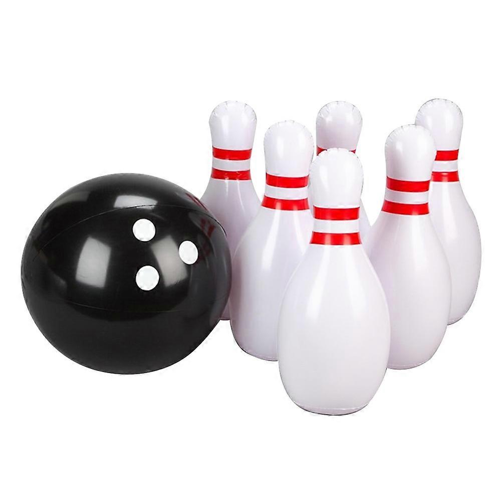 Inflatable Bowling Set For Kids Lawn Yard Game