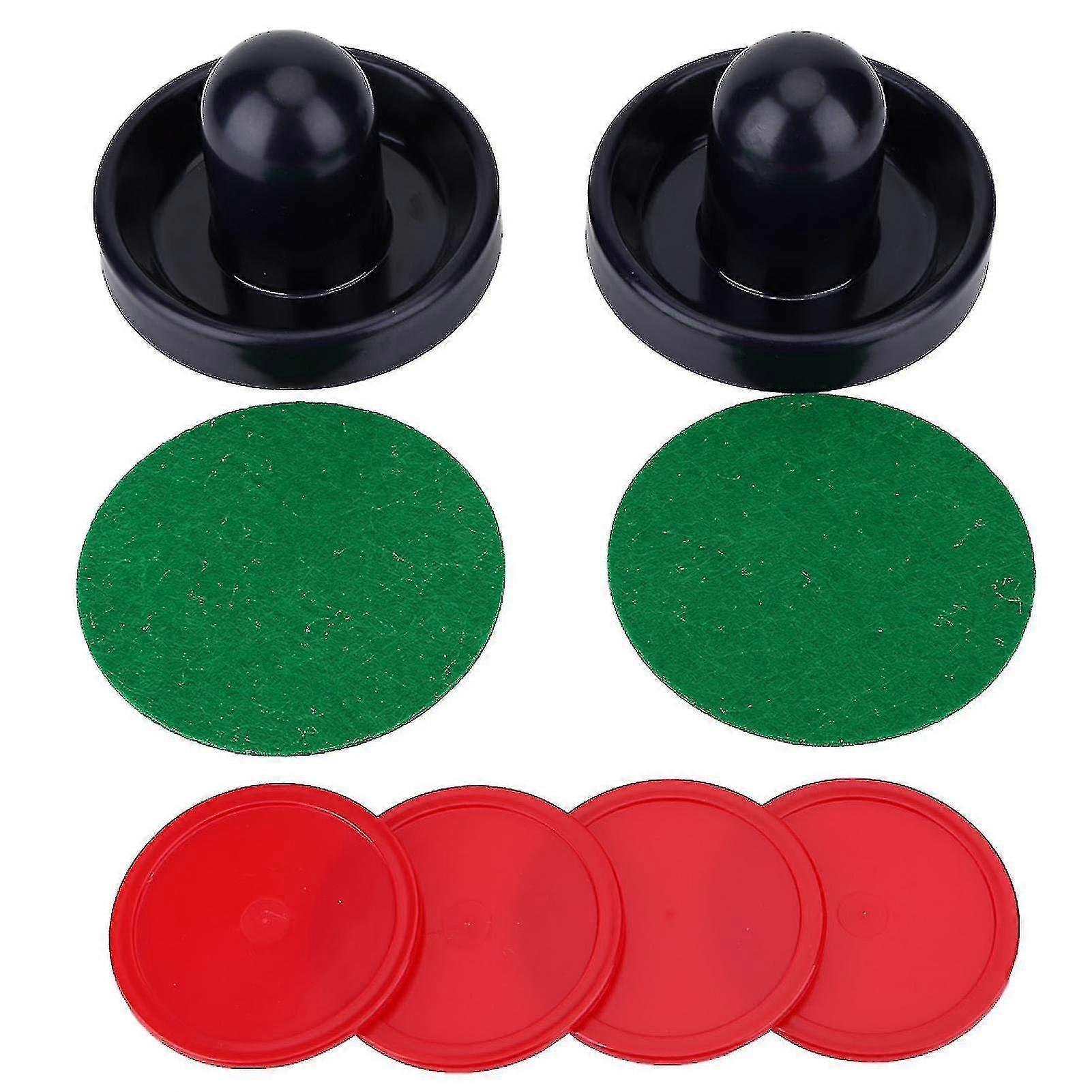 Κουπιά χόκεϊ αέρα, σετ αξεσουάρ τραπεζιών χόκεϊ αέρα, ωθητές χόκεϊ αέρα Pucks σετ για επιτραπέζια παιχνίδια