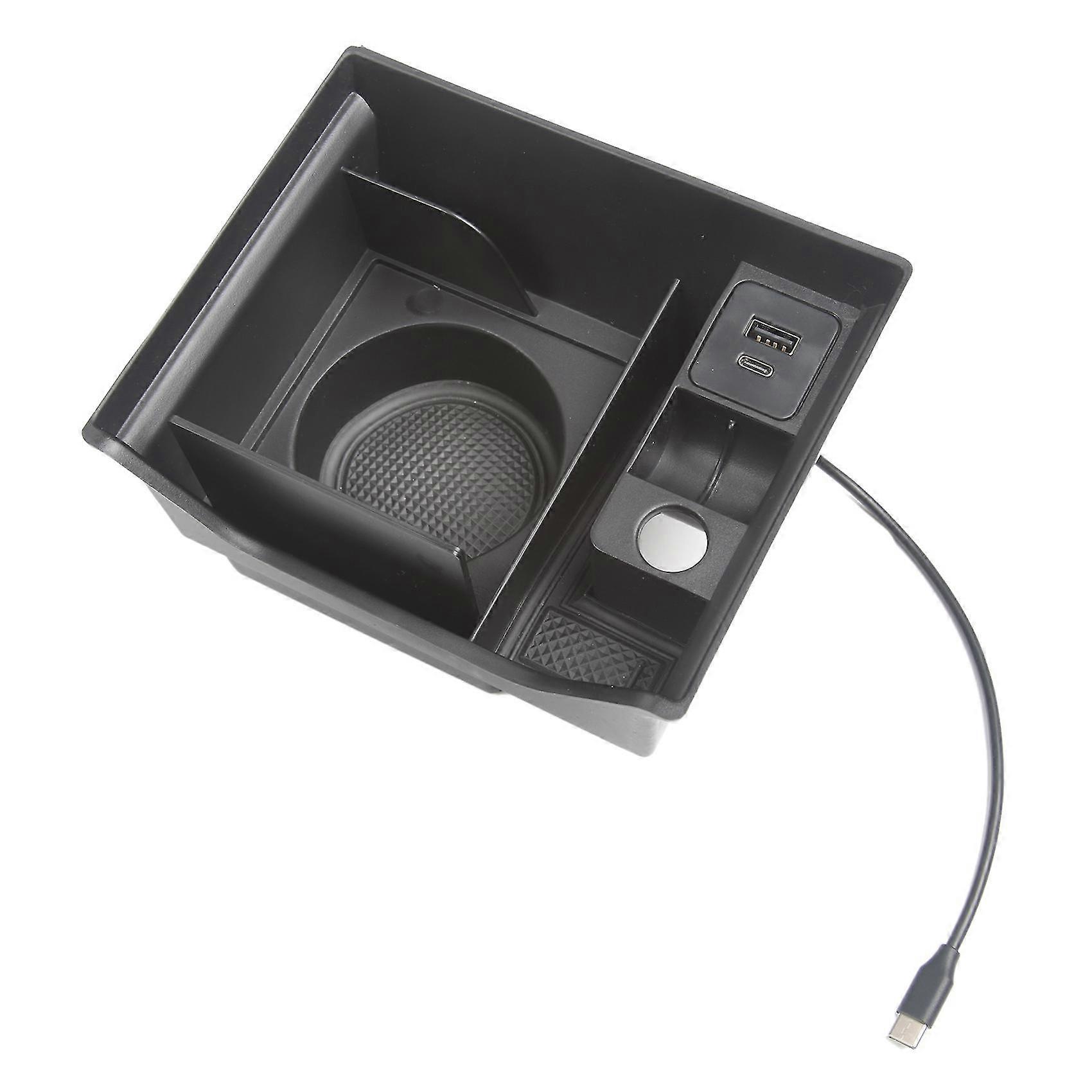 For 3 Y 2021 Armrest Box Izer With Usb Charging Port And Press Type H