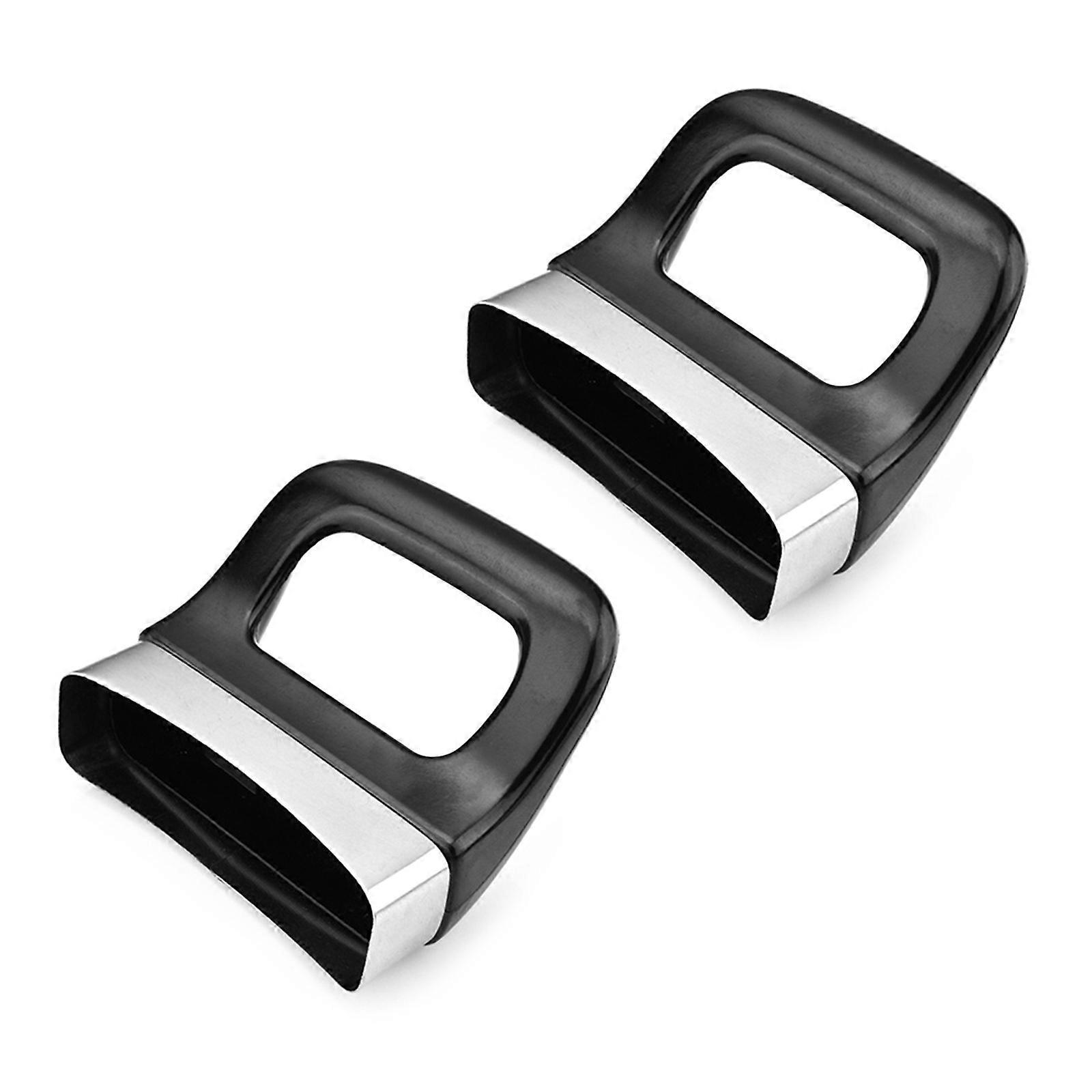 2pcs 2-hole Metal Pressure Pan Short Side Grip Cooker Steamer Sauce Cooker Pot Handle Replacement Kit