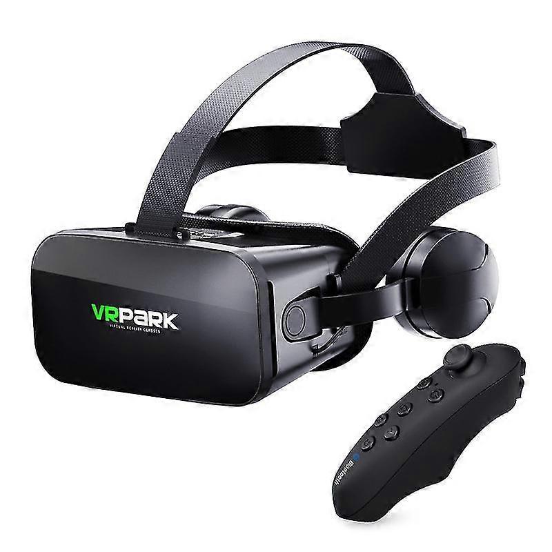J20 3d Virtual Reality Glasses For 4.7- 6.7 Smart Phone Android Games Stereo With Headset Controllers