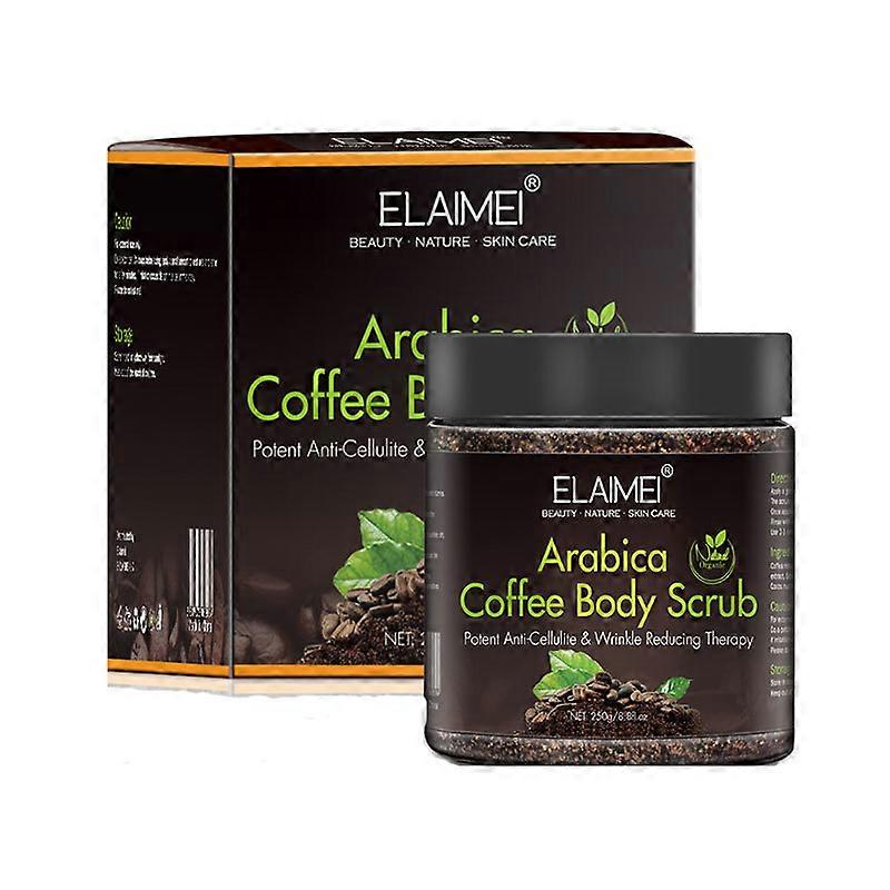 Coffee Scrub, Anti aging & Exfoliating Scrub for Men and Women,Organic Body Scrub,Deep cleaning scrub