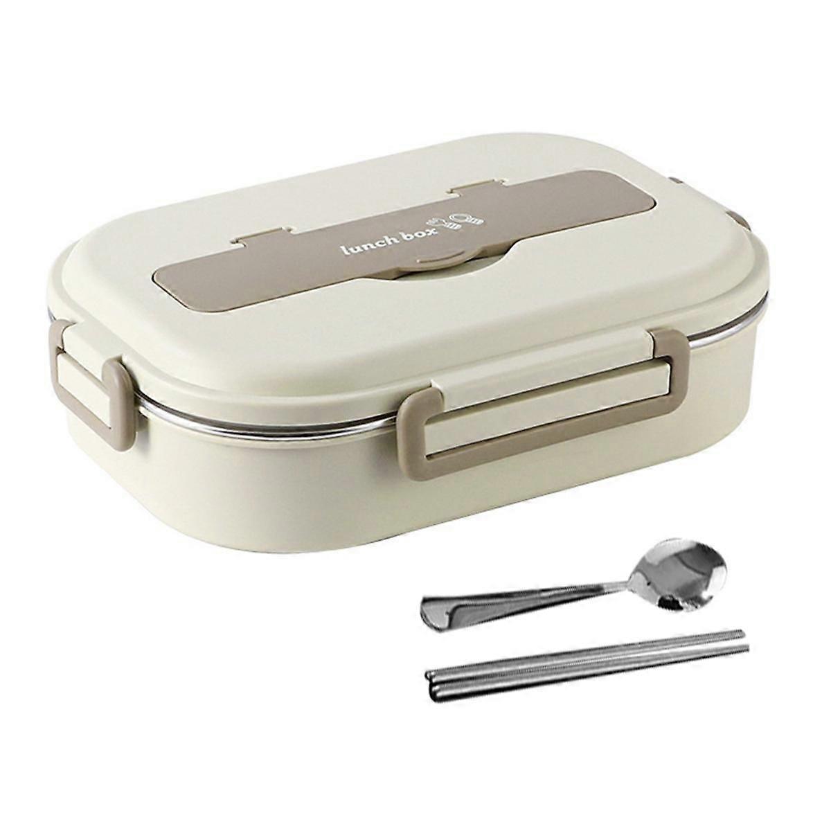 Portable Lunch Box Insulated Lunchbox Office Worker Students Stainless Steel Sealed Bento Box Micro