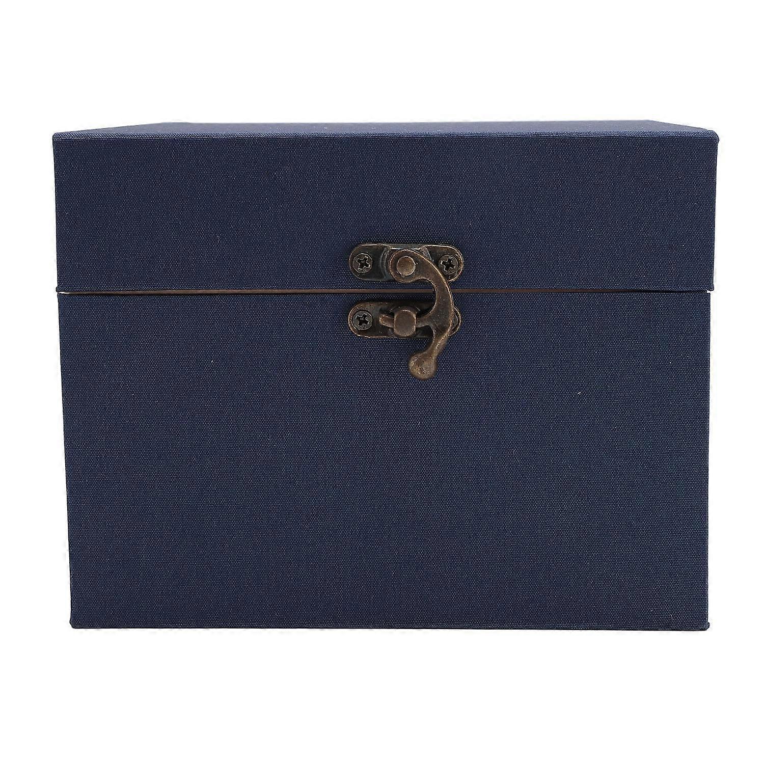 Ball Jointed Doll Head Storage Case Linen Fabric Protective Carrying Box for 1/3 Scale Doll Head Dar