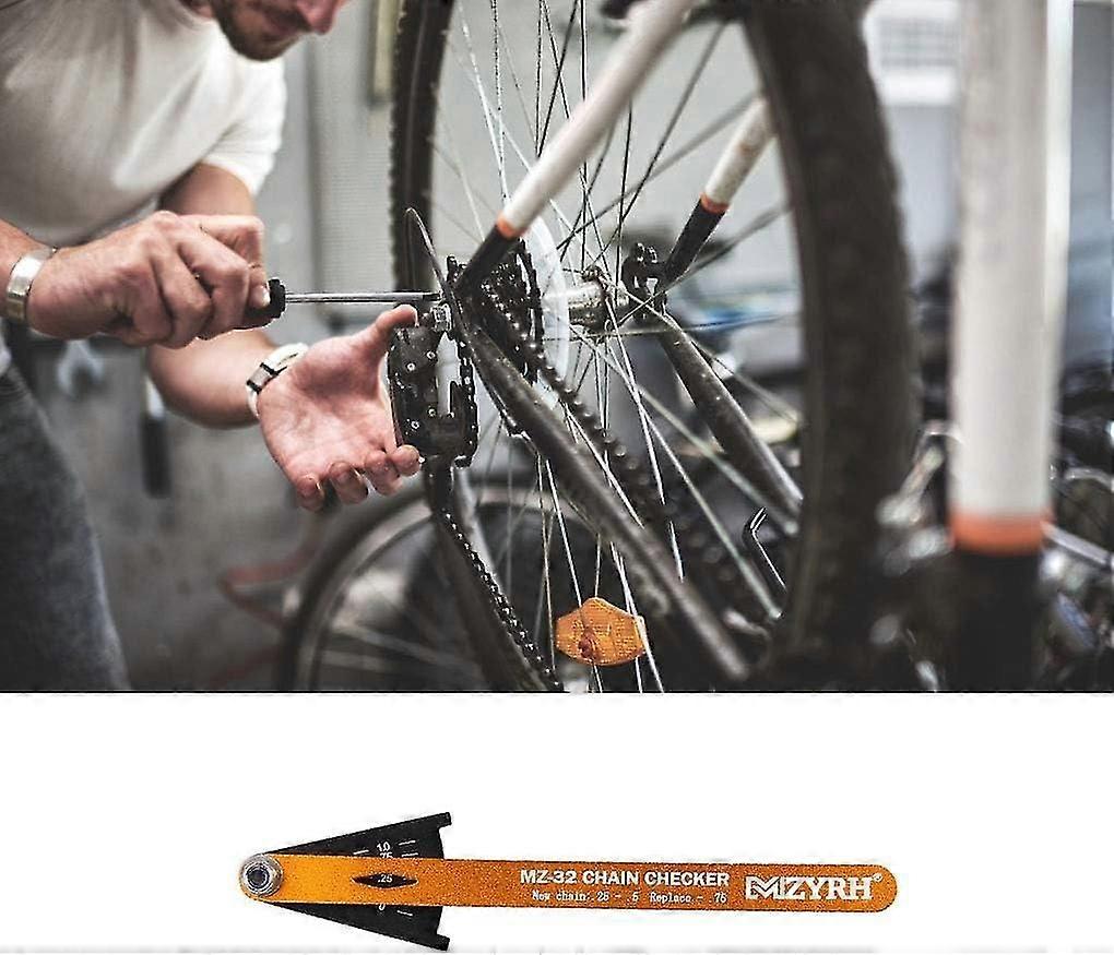 Bike Chains Gauge Measurement Ruler, Bike Chain Test Caliper(gold ...