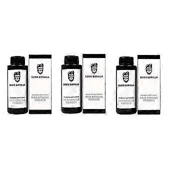 Slick Gorilla Styling Powder 20g x3