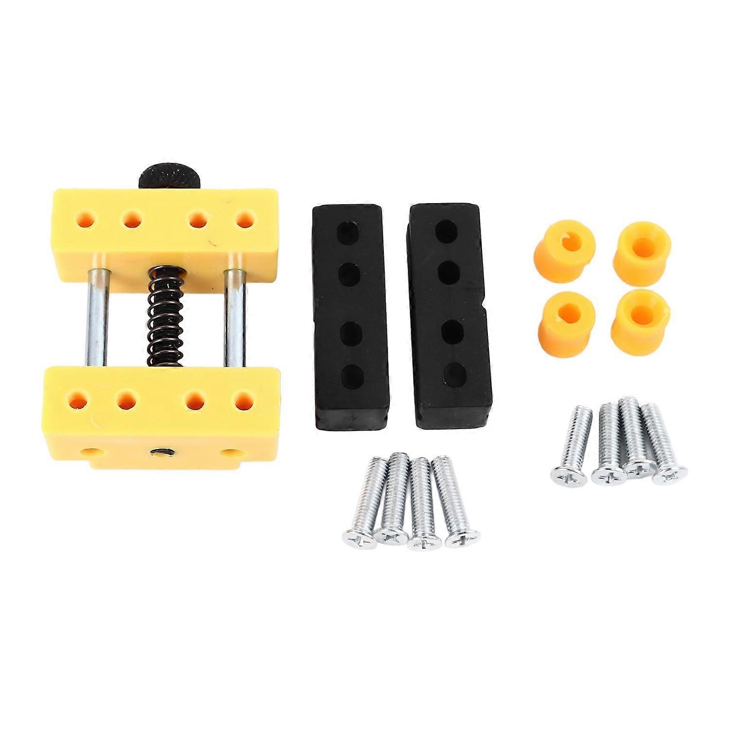 Mini Table Vise Clamp Drill Press Jig Micro Wood Carving Vice for 0‑55mm Diameter Round Square Irreg