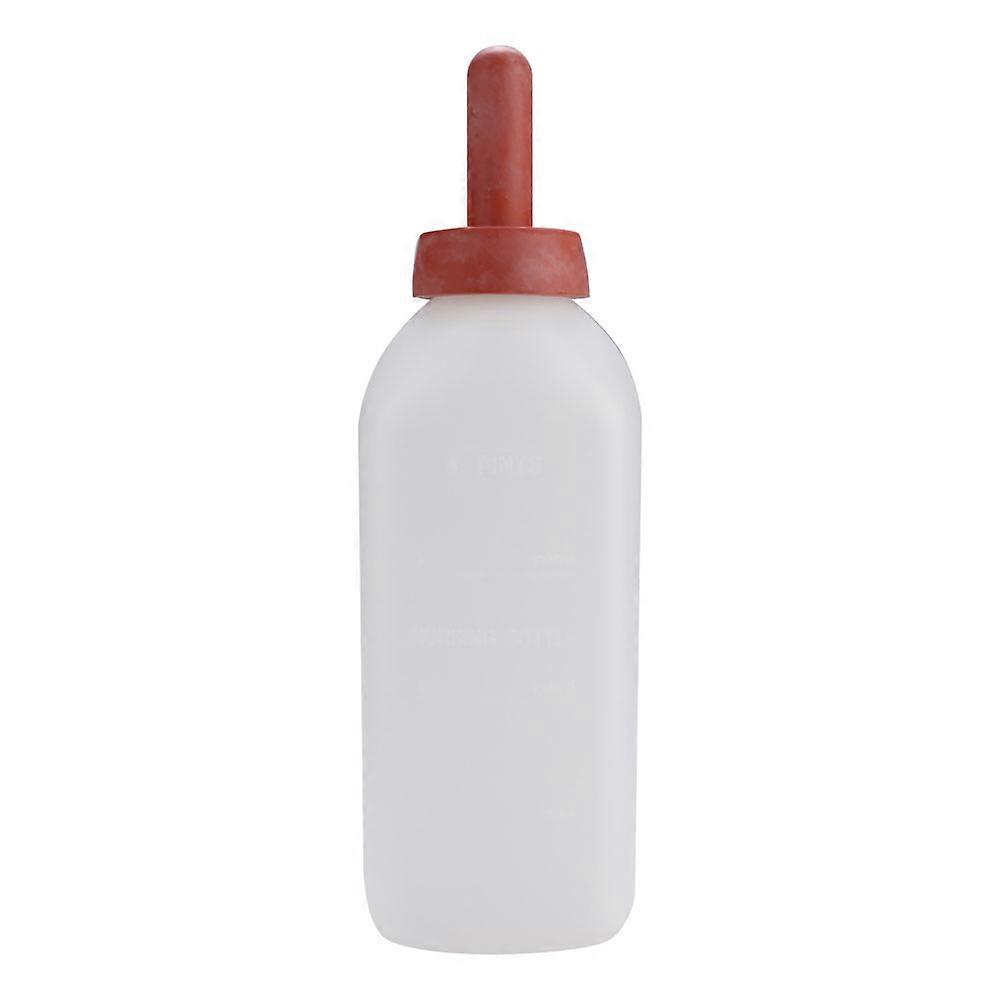 2L Cow Feeding Milk Bottle, No Handle, for Cattle and Calves