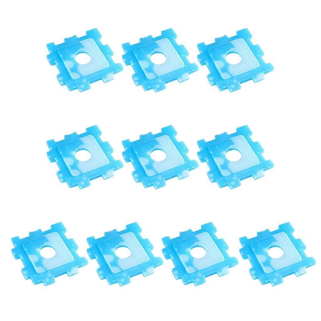 6/10 Pcs Slim Ice Packs Reusable Freezer Blocks Cooling Cooler for Lunch Box