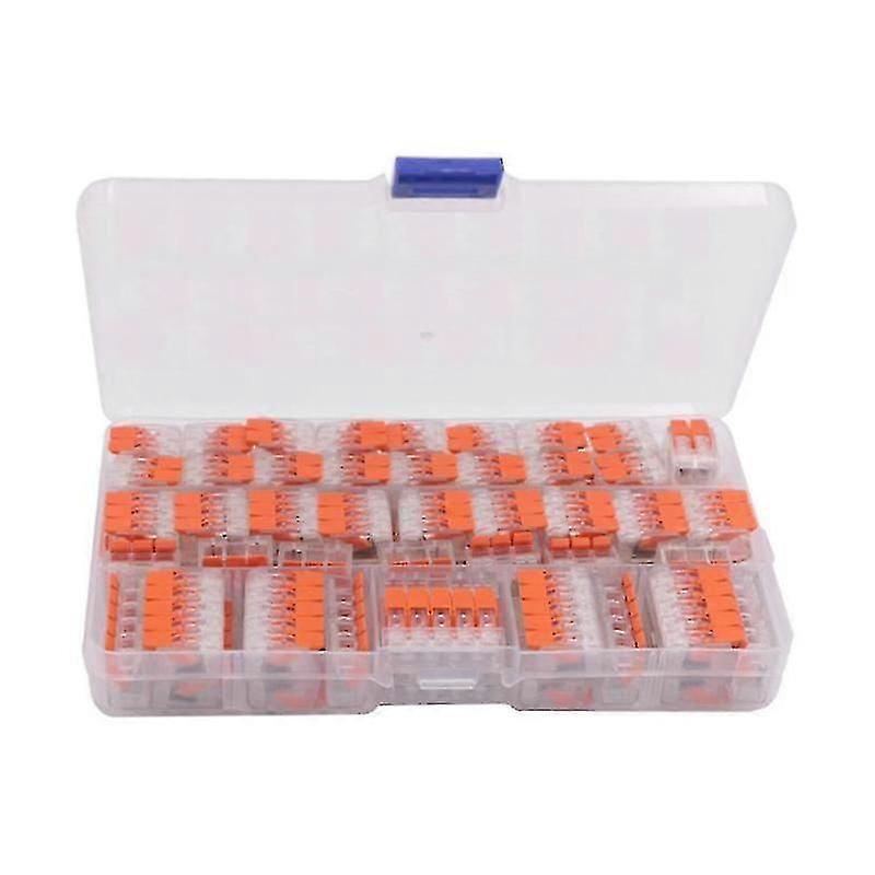 Splicing Connectors 75pcs A221-412/413/415 Spring Lever Electrical Wire Cable
