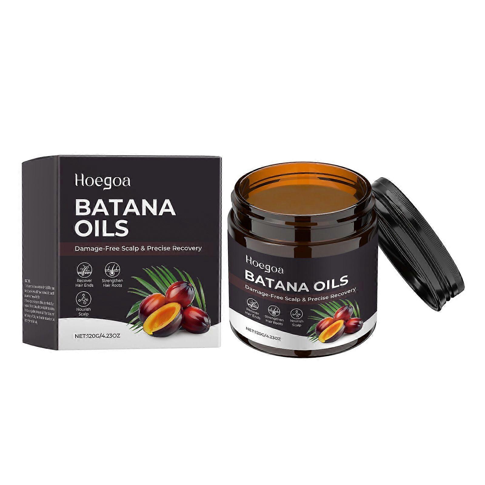 HOEGOA Batana Hair Treatment Cream Soft and strong hair, fragrant and shiny, moisturizing and nourishing scalp