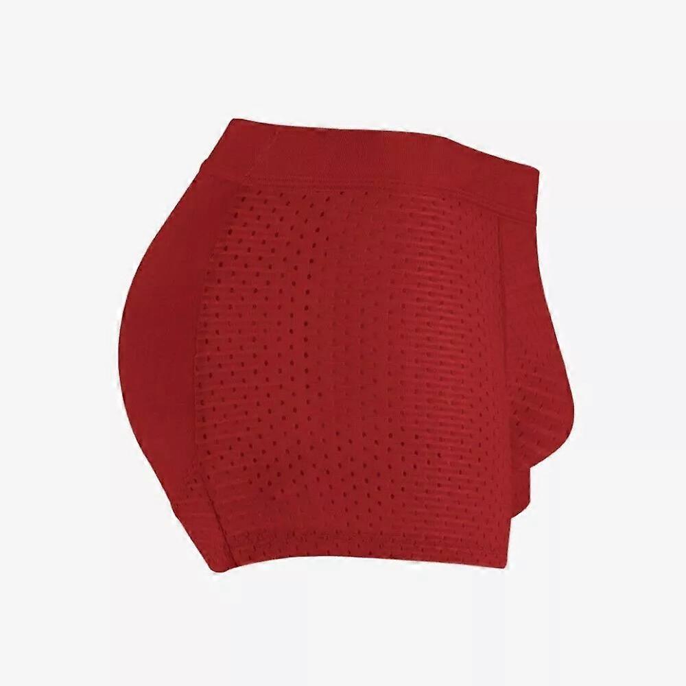 Herr Höftlyftande boxerkalsonger Höft, Herr rumpa vadderad underkläder mesh boxershorts
