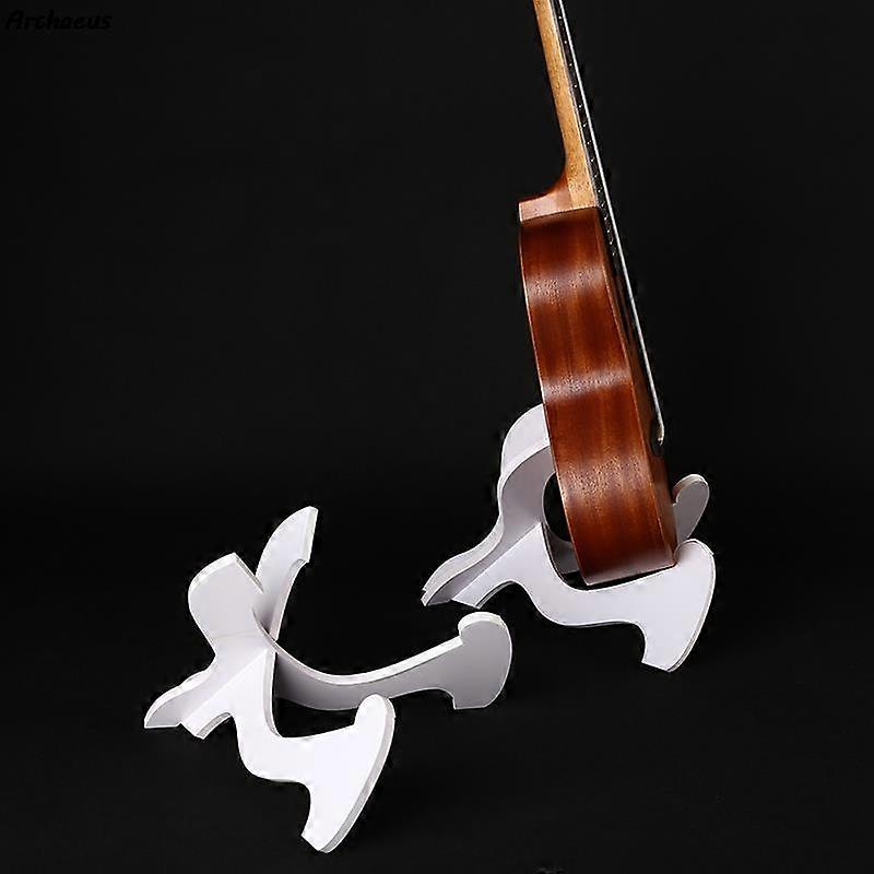 Guitar Accessories Foldable Hardwood Ukulele Bass PVC Collapsible Holder Stand Ukulele Violin Mandolin Banjo Accessories
