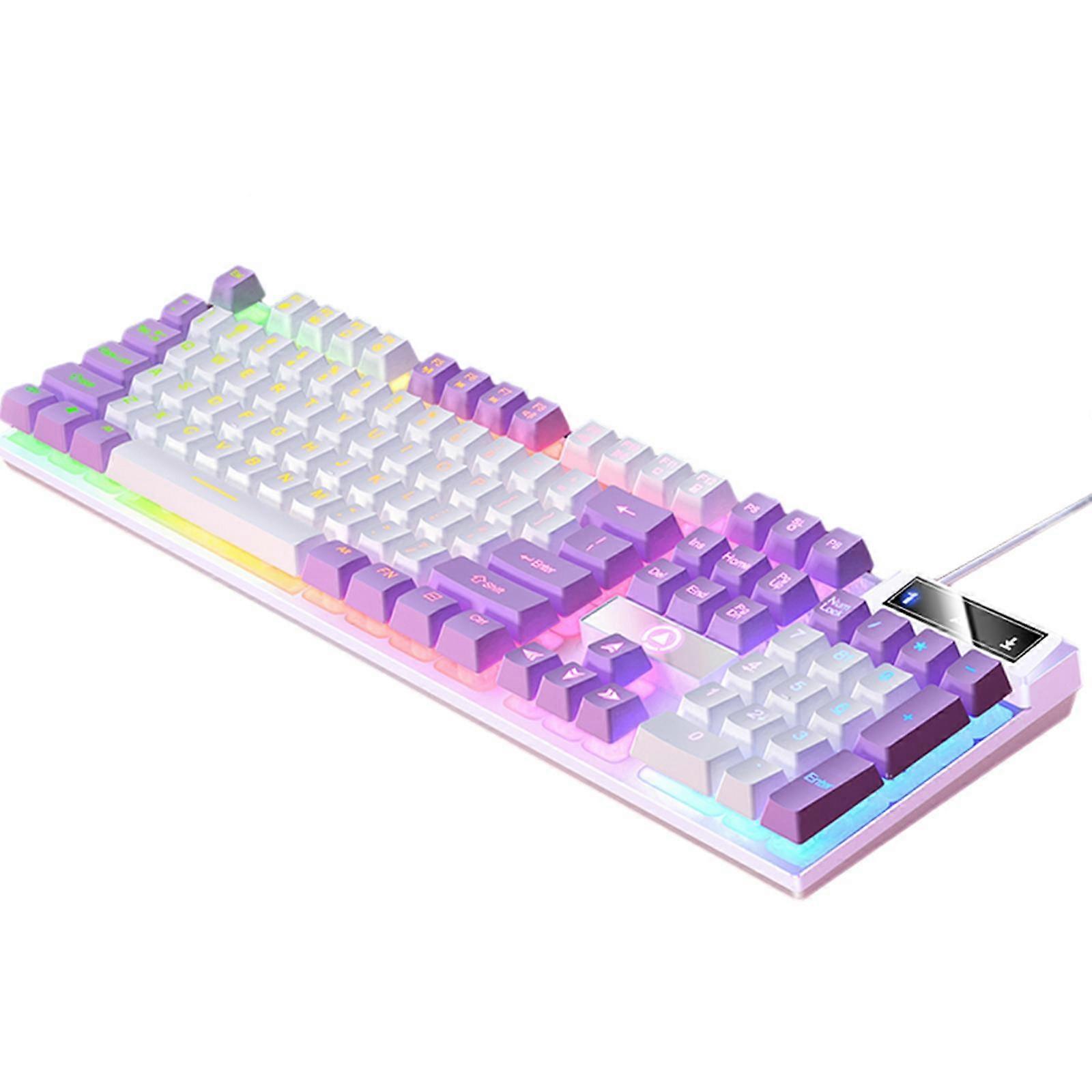 keyboard typewriter tactile 104 keys desktop