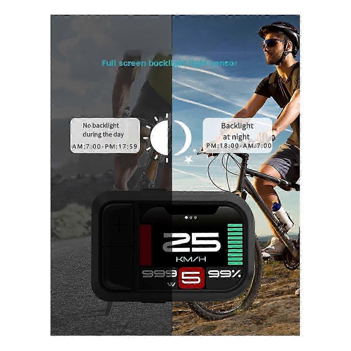 Bicicletta elettrica con display LCD compatibile con lo strumento a motore centrale Tabella dei codici dello schermo a colori 580C BBS01/BBS02 Tabella dei codici