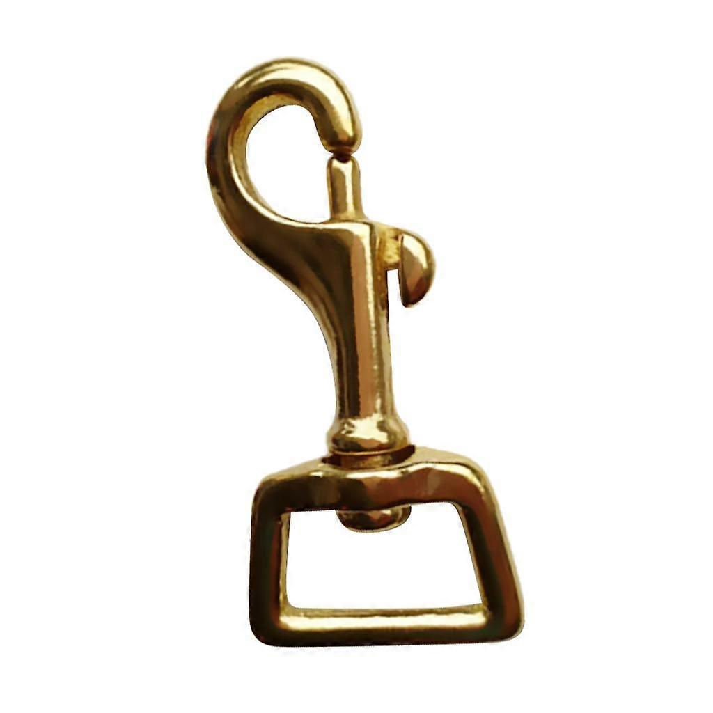 Solid Brass Hook Bag Clasp Key Chain 25x60mm