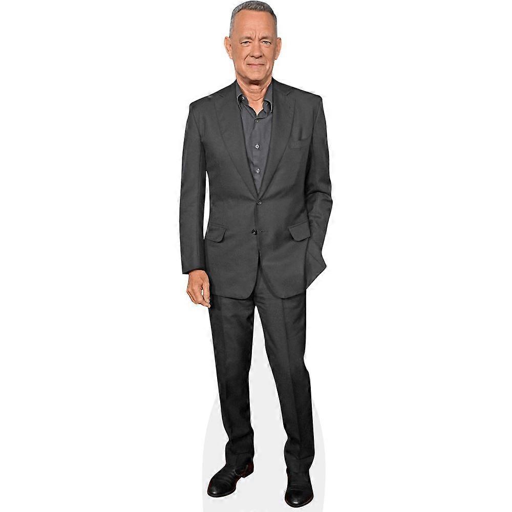 Tom Hanks (Smart Outfit) Cardboard Cutout (lifesize OR mini size). Standee. Stand Up.