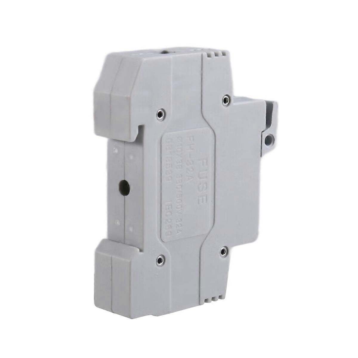RT18-32X AC 380V 32A 1 Pole 10x38mm DIN Rail Mount Fuse Holder Base